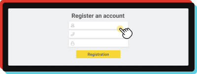 Register an account